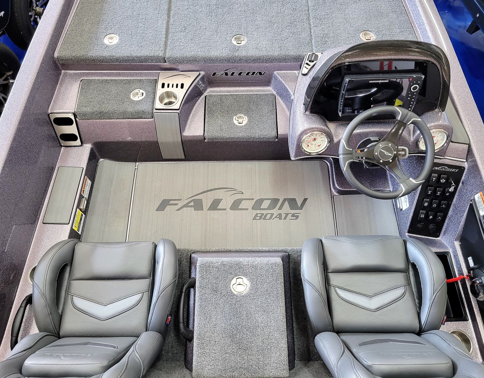 2023 Falcon F185 w/ Mercury 175 Pro XS and Single Axle Trailer